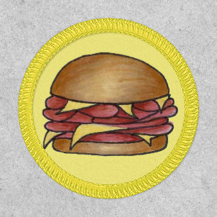 Ham and Cheddar Cheese Sandwich Lunch Food Foodie Patch