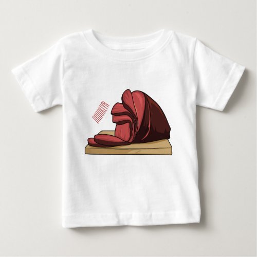Ham cartoon illustration  baby T_Shirt