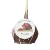 Ham cartoon illustration cake pops (Front)