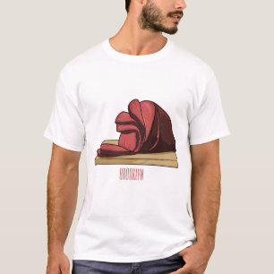 Ham cartoon illustration  T-Shirt