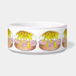 Ham Eggs Benedict Breakfast Brunch Food Foodie Bowl<br><div class="desc">Design features an original marker illustration of delicious eggs benedict, with ham, poached egg, hollandaise sauce, and chives. A diner breakfast food classic, ideal for your favorite chef or foodie! Don't see what you're looking for? Need help with customization? Click "contact this designer" to have something created just for you!...</div>
