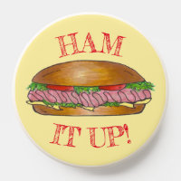 Ham It Up! Funny Food Puns Submarine Sub Sandwich