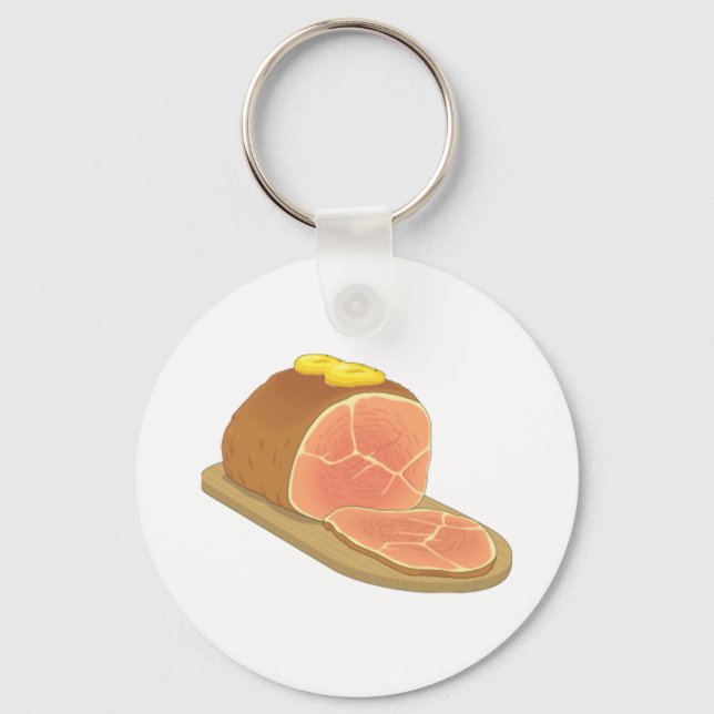 Ham Keychain (Front)