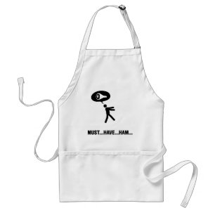 Ham Lover Adult Apron