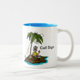 Ham on Island with Rig Mug  Customize It!