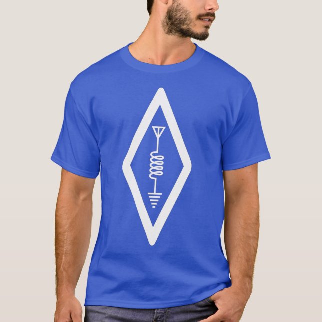 Ham Radio Amateur Radio International Symbol T-Shirt (Front)