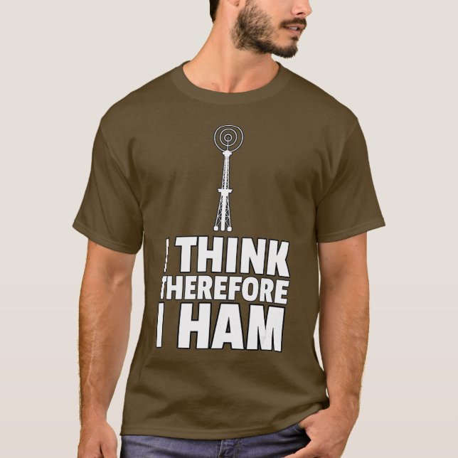 Ham Radio Amateur Radio T-Shirt (Front)
