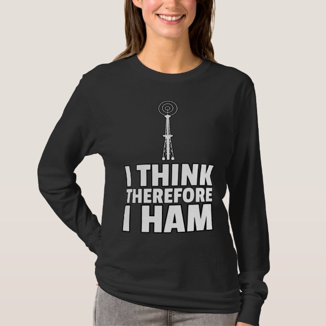 Ham Radio Amateur Radio T-Shirt (Front)