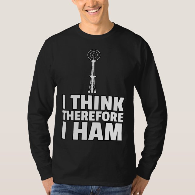 Ham Radio Amateur Radio T-Shirt (Front)