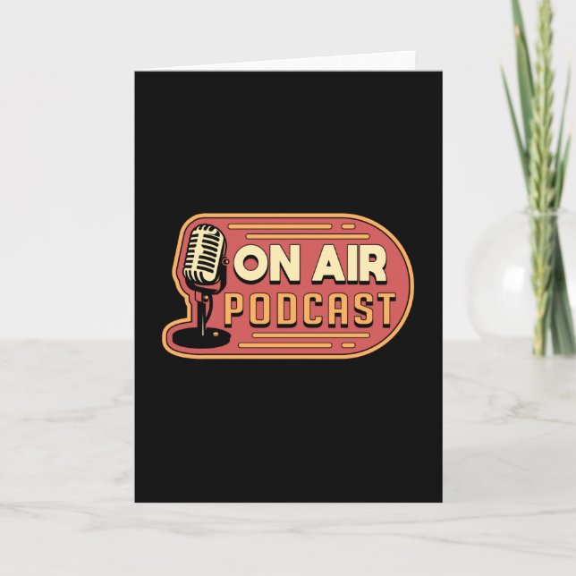 HAM Radio Antenna Operator Amateur Code Gift Idea Card (Front)