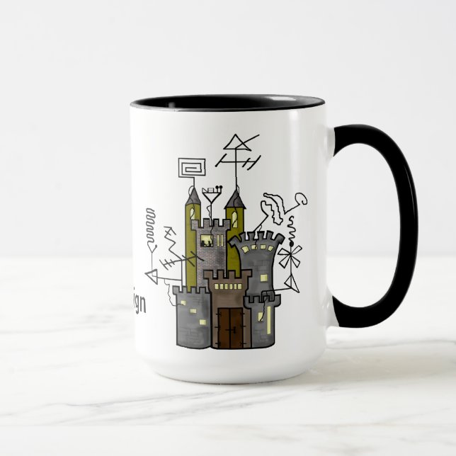Ham Radio Castle Shack Mug   Customize It! (Right)