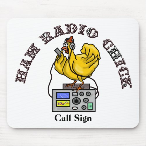 Ham Radio Chick Mouse Pad