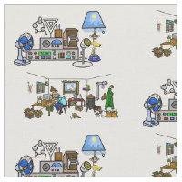 Ham Radio Crazy Shack and Rig Fabric