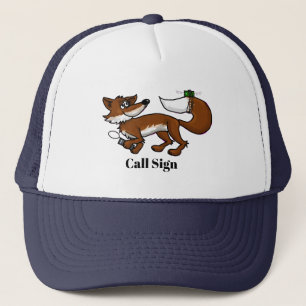 Ham Radio Fox Hunting Cap with Call Sign