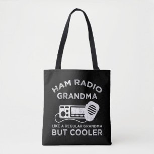 Ham Radio Grandma Like Regular Grandma But Cooler Tote Bag