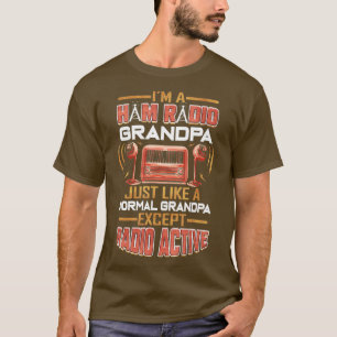Ham Radio Grandpa Amateur Radio Grandfather T-Shirt