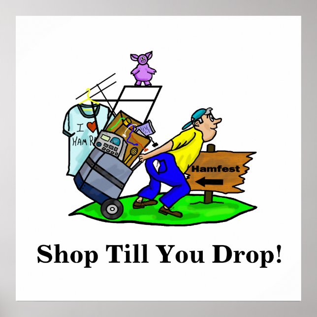 Ham Radio Hamfest Poster   Customize It (Front)