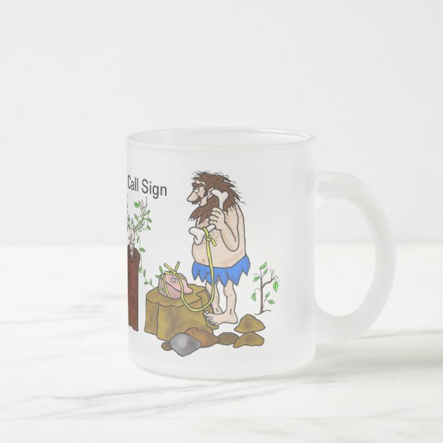 Ham Radio Homebrew Rig Beer Mug (Right)