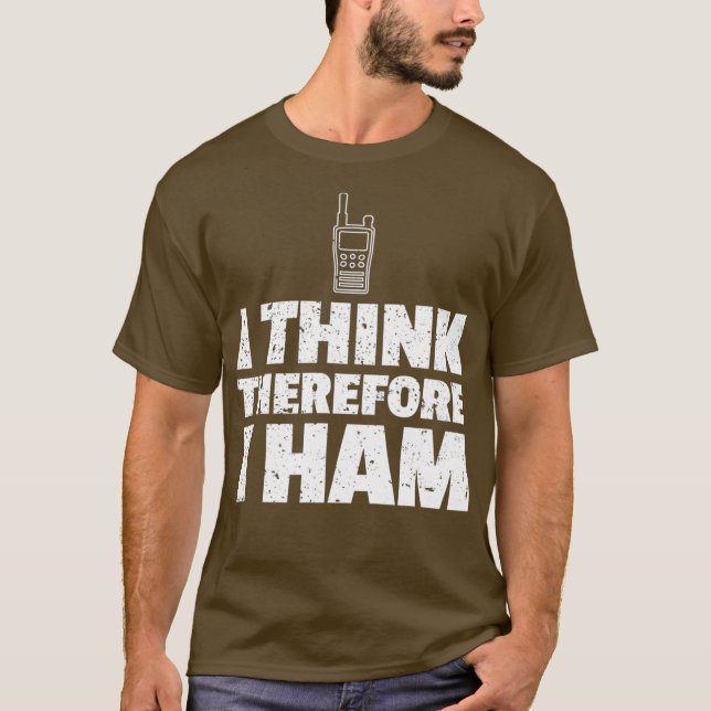 Ham Radio Humor Funny Joke Gift Shirt (Front)