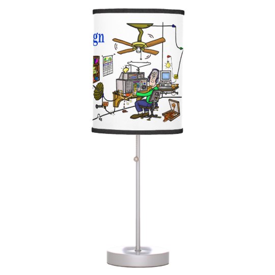 Ham Radio "Man Cave" Table Lamp Customize It!