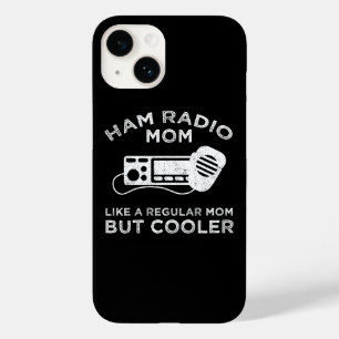 Ham Radio Mom - Like A Regular Mom But Cooler Case-Mate iPhone 14 Case
