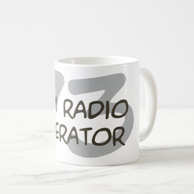 Ham Radio Mug (Front Right)