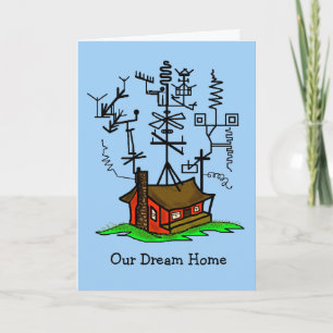 Ham Radio New Address Notification Card Customize