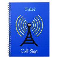 Ham Radio Notebook with Transmitter