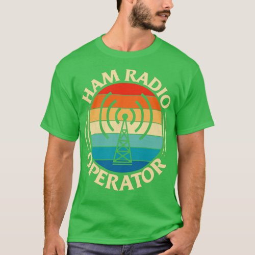 Ham Radio Operator Amateur Morse  T_Shirt