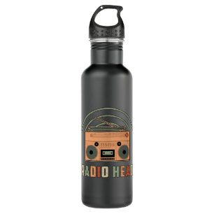 HAM Radio Operator Antenna Amateur Code Gift Idea Stainless Steel Water Bottle