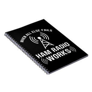 Ham radio operator enthusiasts Ham Radio Notebook