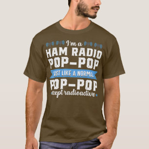 Ham Radio Operator Funny Radioactive Amateur Men T-Shirt