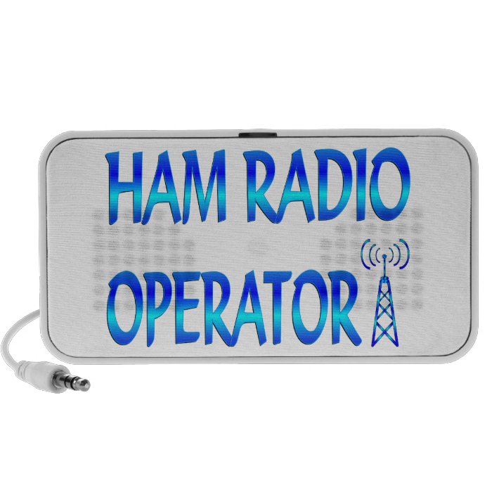 Ham Radio Operator iPhone Speakers