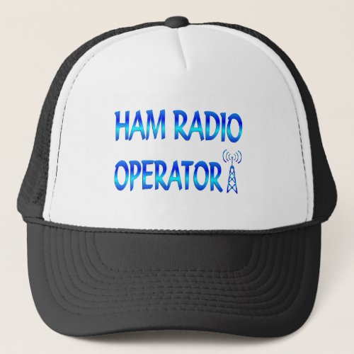 Ham Radio Operator Trucker Hat