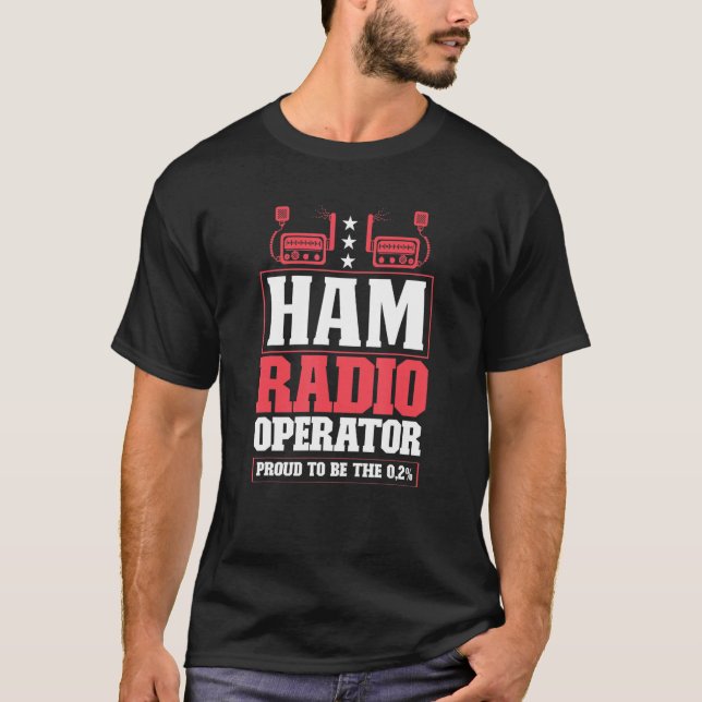Ham Radio Radio Operator Amateur Radio Signal 2 T-Shirt (Front)