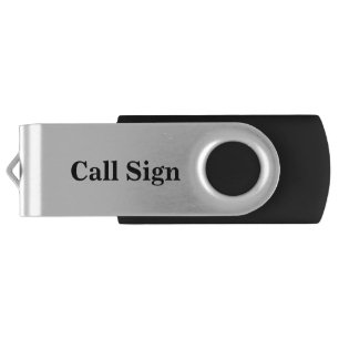 Ham Radio Swivel Flash Drive - Customize It!