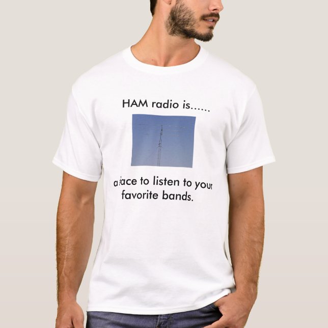 HAM radio T-Shirt (Front)