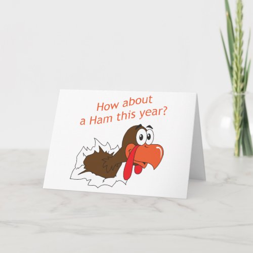 Ham This Year Card