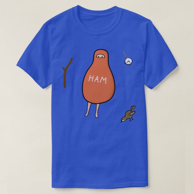 Ham To Kill A Mockingbird Literally Scout Hallowee T-Shirt (Design Front)