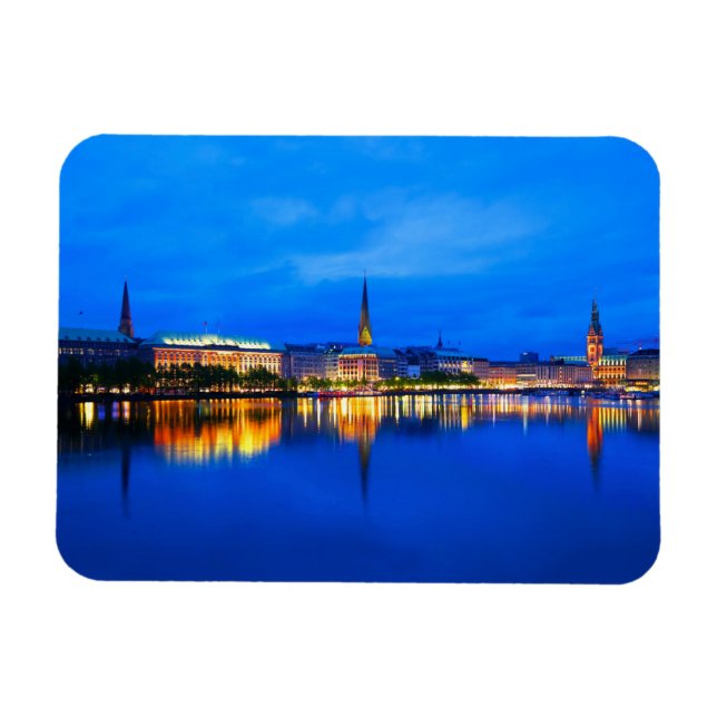 Hamburg 003S Magnet (Horizontal)