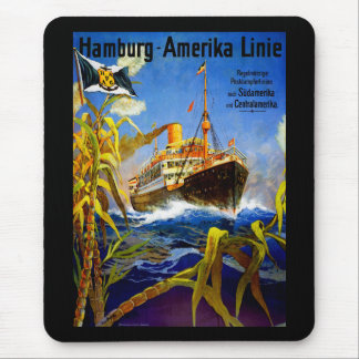 Hamburg America to South America Mouse Pad
