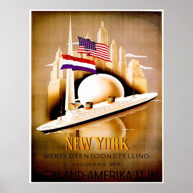 Hamburg-Amerika Line  ~ Poster (Front)