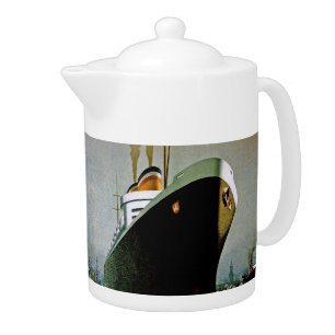 Hamburg-Amerika Line Teapot