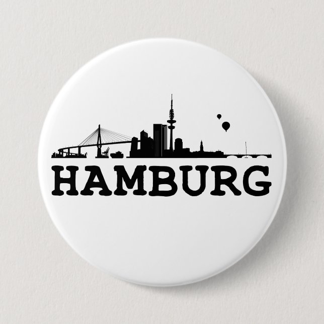 Hamburg Button / Plug (Front)