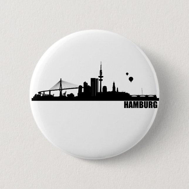 Hamburg City Button (Front)