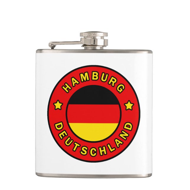 Hamburg Deutschland Flask (Front)