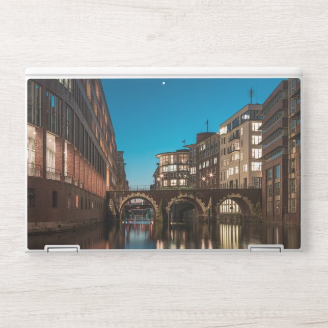 Hamburg Ellerntorsbrücke HP Laptop Skin (Front)