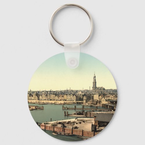 Hamburg from the Watch Tower Germany Keychain