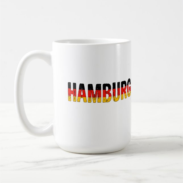 Hamburg Germany Coffee Mug (Left)