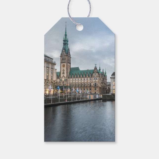 Hamburg Germany Gift Tags (Front)
